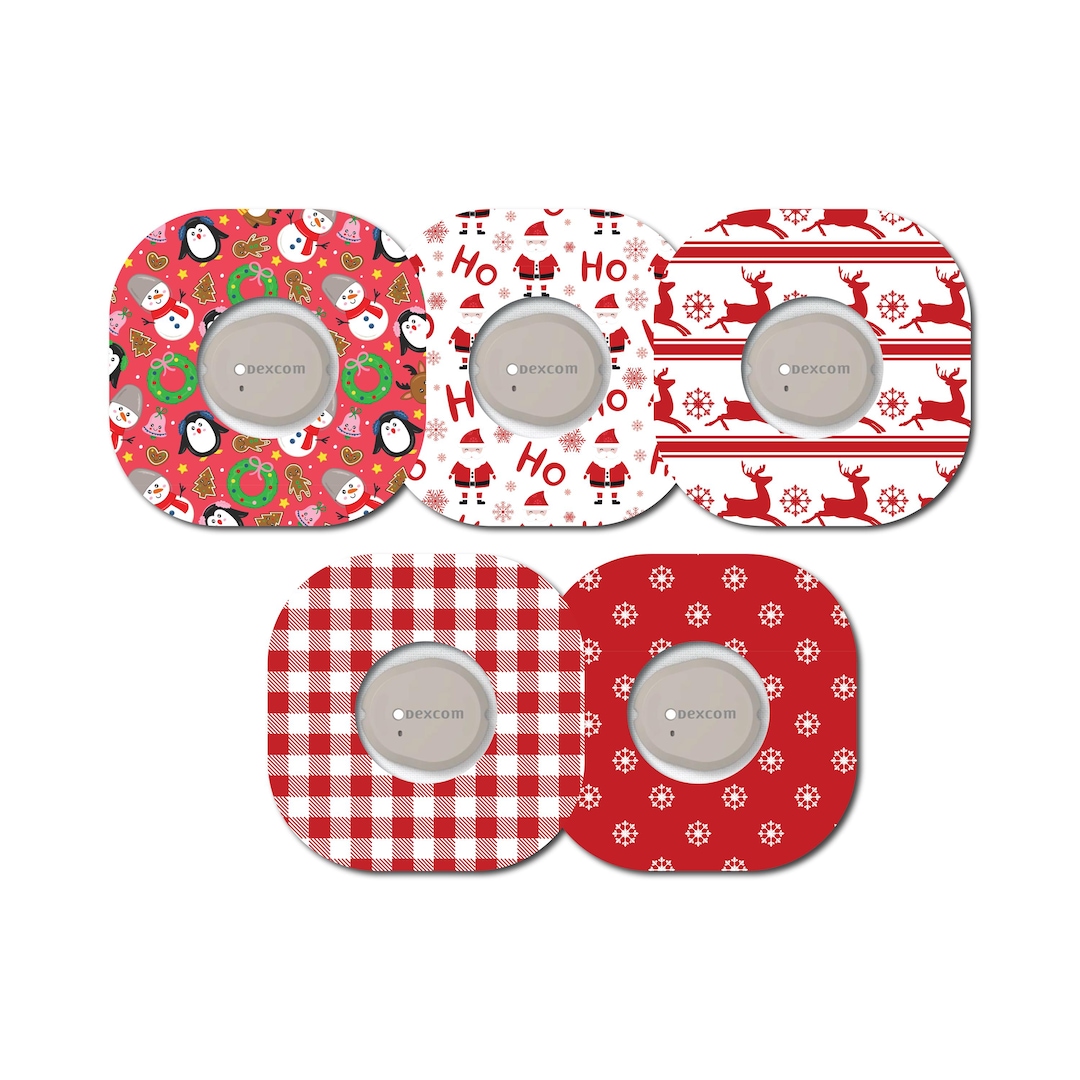 Christmas Theme Dexcom G7 Patch 5 Pack or Singles for Freestyle Libre ...