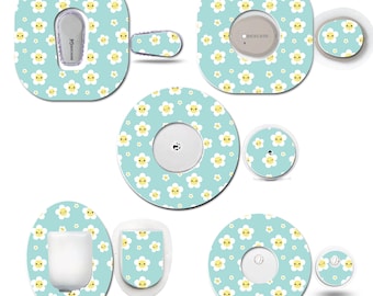 Daisy Continuous Glucose Monitor (CGM) Decorative Over Patch and Sticker/Tattoo Set
