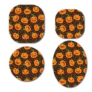 Silly Pumpkin Continuous Glucose Monitor (CGM) Decorative Over Patch (No Hole)