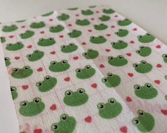 Frogs Print Tubie Tape for Medical Tubes