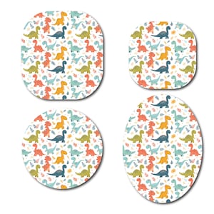 Fun Dino Continuous Glucose Monitor (CGM) Decorative Over Patch (No Hole)