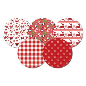 Christmas Theme Collection Bundle of 5 Guardian 4 Medtronic Overpatch (no hole)
