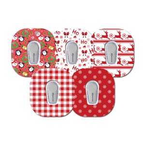 Christmas Theme Dexcom G6 Patch Bundle  for Freestyle Libre, Dexcom, Omnipod Continuous Glucose Monitor