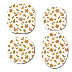 Fall Leaves Continuous Glucose Monitor (CGM) Decorative Over Patch (No Hole)