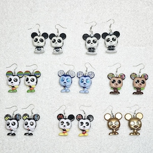 Mickey Mouse Doorables Inspired Toy Earrings