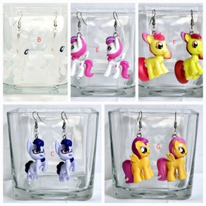 MLP Inspired Toy Earrings