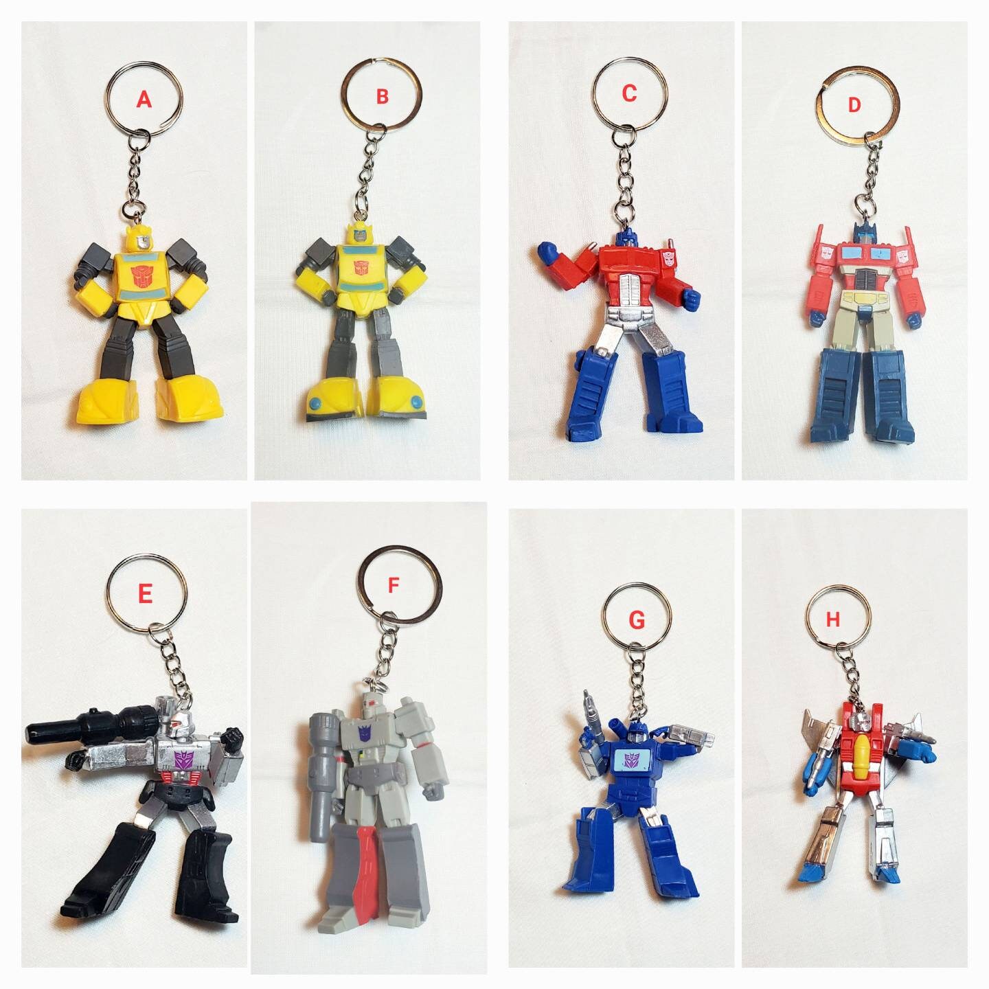 Transformers Toy Keychains Etsy