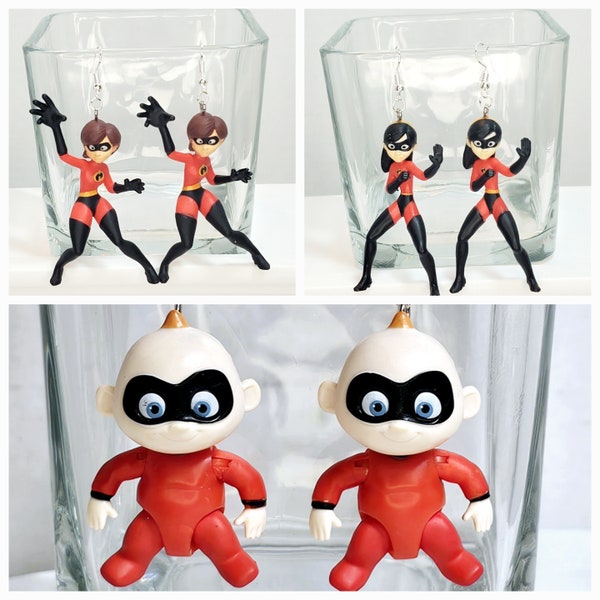 The Incredibles Inspired Earrings