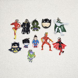 Superhero Inspired Toy Keychains