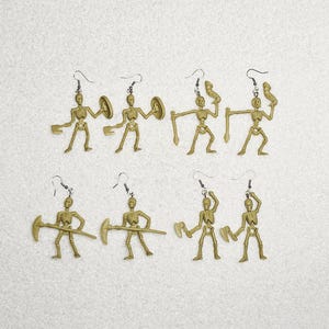 Skeleton Toy Earrings