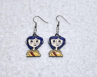 Coralline Inspired Charm Earrings