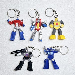 Transformers Inspired Toy Keychains