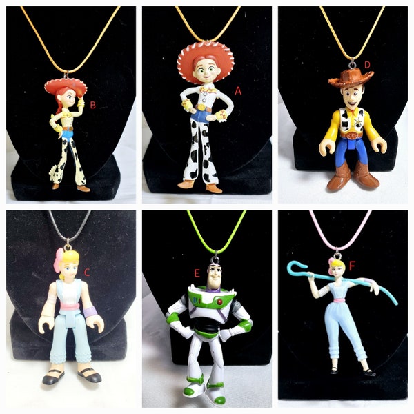 Toy Story Inspired Toy Necklaces