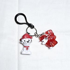 Cartoon Paw Dogs Inspired Toy Keychains / Backpack Clip