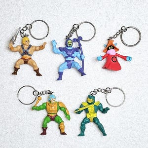 Masters Of The Universe Inspired Toy Keychains
