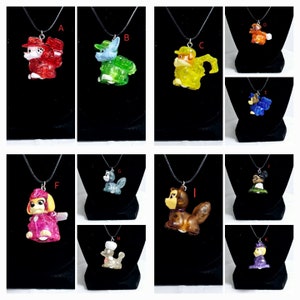 Cartoon Dog Inspired Toy Necklace
