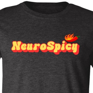Neurospicy Unisex Jersey Short-Sleeve T-Shirt, Neurospicy Tshirt  | Mental Health Awareness Tee | Autism | Embrace Neurodiversity | Adhd Tee