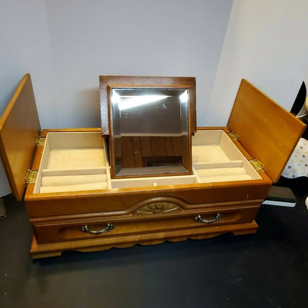 Leather Jewelry Box Etsy