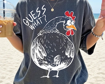 Chicken Butt Joke Design: Playful Chicken PNG SVG (Digital Download)
