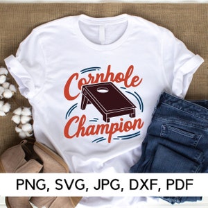 Cornhole Champion Design: USA Festive, Backyard Games (Digital Download)