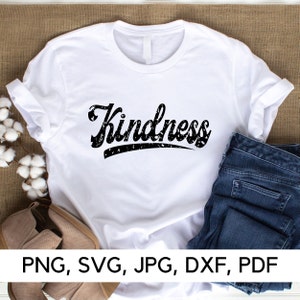 Kindness Text Clipart, Kindness svg, PNG, SVG, Be Kind, Kind Text Image, Kindness, full of Kindness, Digital Download