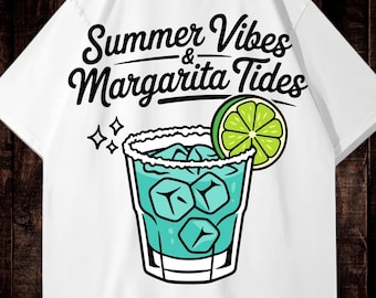 Summer Drink Digital Art: Margarita Vibes PNG SVG (Digital Download)