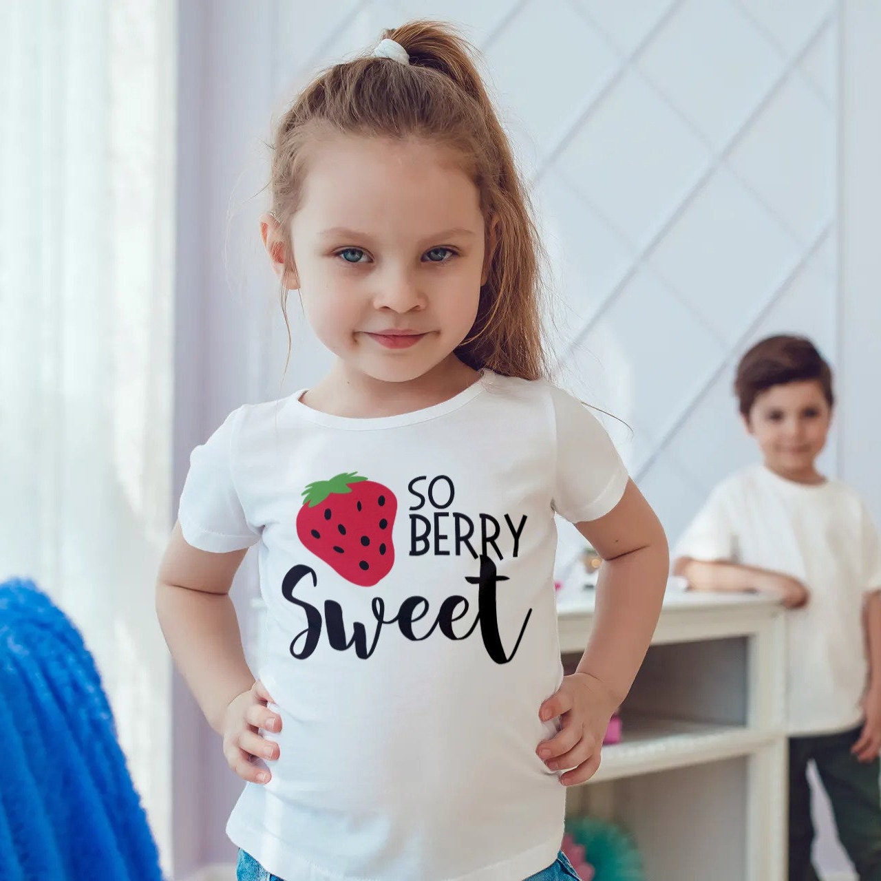 Download So Berry Sweet PNG SVG JPG Berry Sweet Erdbeere Png | Etsy