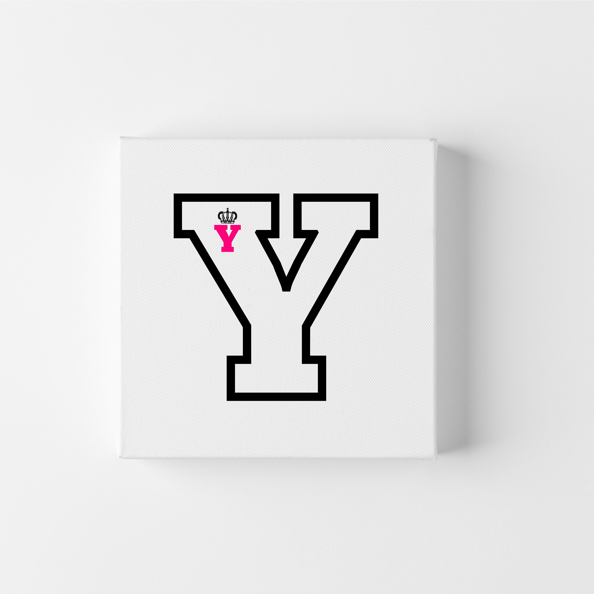 Letter Y Initial Print: Typography Design (digital Download) - Etsy