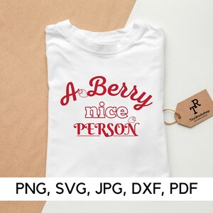 Une personne agréable Berry, Soyez gentil, Soyez gentil, PNG, SVG, Berry good, good vibes, Positive Vibes, citations drôles, Téléchargement numérique