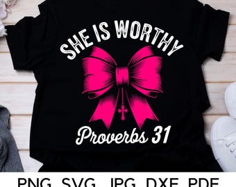 Proverbs 31 Woman Empowerment Design (Digital Download)