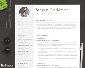ATS Friendly Resume Template for Google Docs, resume template google docs, ATS functional Resume, ATS Resume Template, Resume Template Word