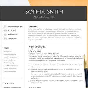 ATS Resume Template Word, ATS Google Docs Resume Template, ATS Cv Resume Template, Cv Template Simple, Resume Template, Cv Template
