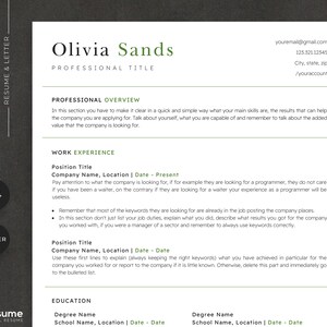 2023 ATS Resume Template for Word & Google Docs • Software Tracking Friendly Resume • Simple and Performing ATS Creative and Sleek Template