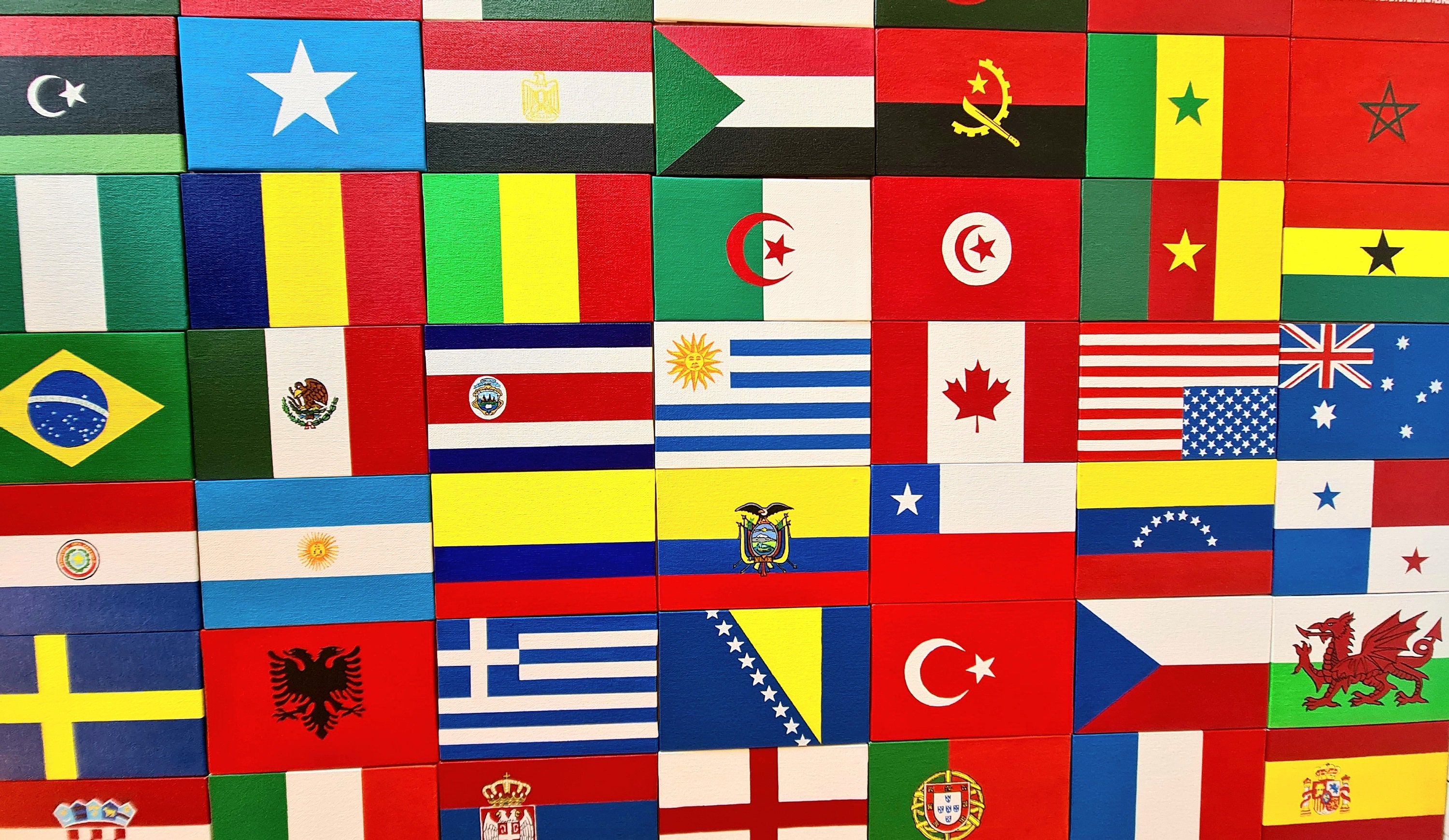 Mini World Flags - Etsy