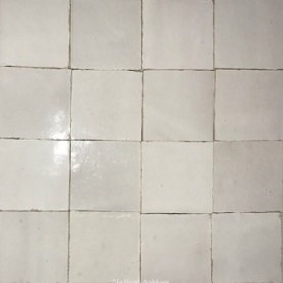 Zellige Blanc Nacré