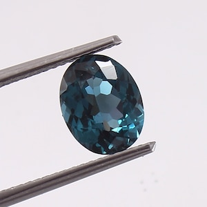 AAA 9 x 7 mm vlekkeloos indicoliet blauw groene toermalijn losse ovaal geslepen edelsteen kwaliteitsloep Schoon, mode-sieraden en ringen maken