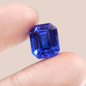 AAA onberispelijke Vietnam-blauwe spinel losse, stralende geslepen edelsteen, superkwaliteit blauwe spinelring en sieraden maken edelsteen geslepen 9,40 kt / 12 x 10 mm