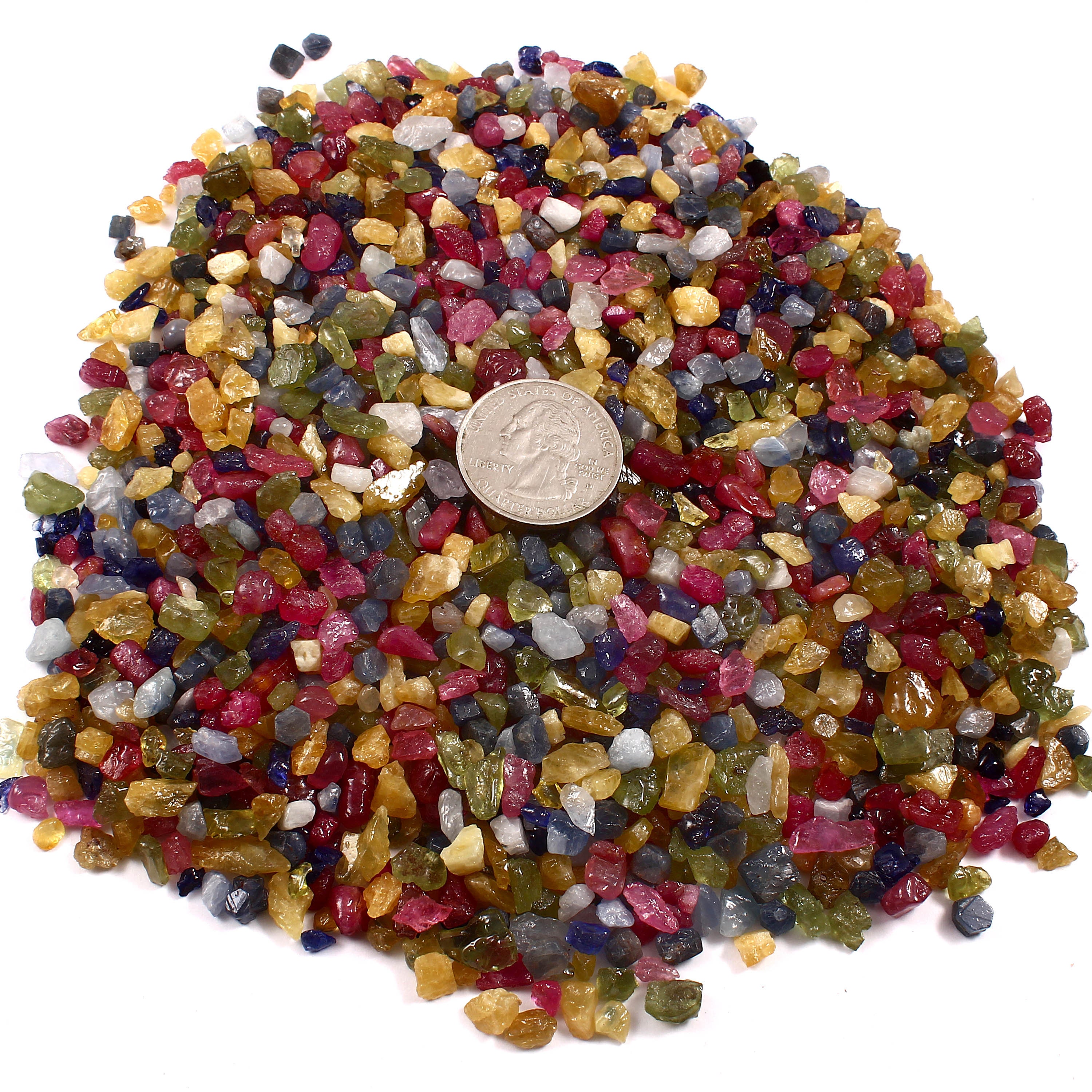 Ruby Mix Rough Sapphire & Ruby Mix Lot: Natural Healing Crystals (3-5 MM) - Etsy