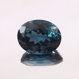 AAA vlekkeloos indicoliet blauw groene toermalijn ovaal los geslepen edelsteen kwaliteitsloep schoon, mode-sieraden en ringen maken Product 14,80 x 11,60