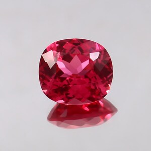 AAA 9x8 MM Flawless Mozambique Blood Red Ruby Loose Cushion Gemstone Cut Nice Luster Quality, Ruby Fashion Jewelry & Ring Making Product
