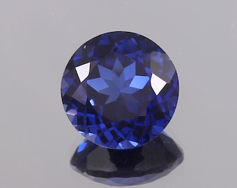 AAA Flawless Royal Blue Sapphire Loose Round Gemstone Cut , Nice Luster Quality Sapphire Fashion Jewelry & Ring Making Product 8x8 MM