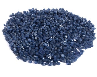 AAA Natural Blue Sapphire Rough, EarthMined Facet Wholesale Loose Rough Lot, 3x4 MM Untreated Raw,Healing Crystal,Rocks ,Wiccan,Raw,Minerals
