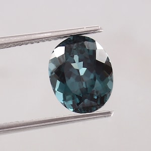 AAA vlekkeloos indicoliet blauw groene toermalijn ovaal los geslepen mooie glans edelsteen, mode-sieraden en ringen maken Product 10 x 8 x 6 mm