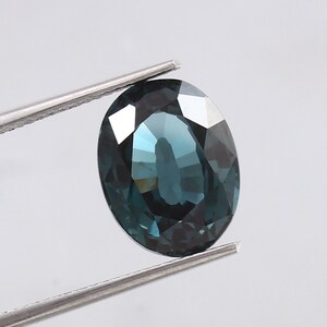 AAA onberispelijk indicoliet blauw groene toermalijn ovaal los geslepen prachtige glans edelsteen, 7,20 kt mode-sieraden en ringen maken product 13 x 10 mm