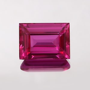 Flawless Ceylon Intense  Pink Sapphire Loose Emerald Gemstone Cut, Nice Luster Quality Fashion Jewelry & Ring Making Product 12.5x9 MM