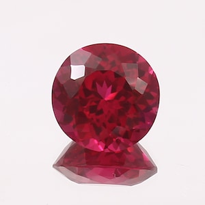 AAA Flawless 12x12 MM Mozambique Blood Red Ruby Round Loose Cut Gemstone Quality Loupe Clean Ruby Fashion Jewelry & Ring Making Product