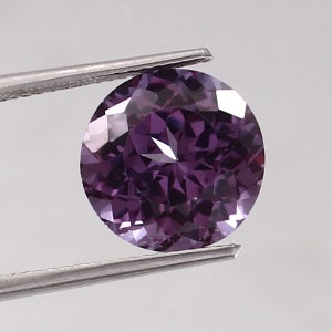 AAA Flawless Color Changing Alexandrite Loose Round Gemstone Cut, Lupa Clean Stone Glamorous Fashion Jewelry & Ring Making Product 9 x 9 MM