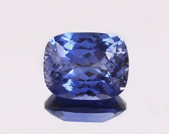 AAA Ceylon Royal Blue Sapphire Cushion Cut Loose Gemstone, Fine Luster Quality, Fashion Jewelry & Ring Making Product 14x11 MM