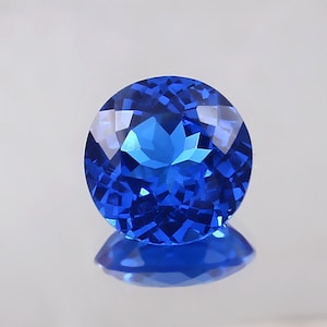 AAA 8x8 MM Flawless Vietnam Blue Spinel Loose Round Cut Gemstone, Fine Super Quality Spinel Round Ring And Jewelry Making Gemstone Cut