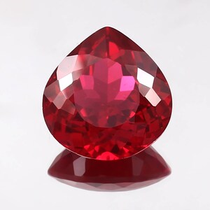 AAA Flawless Mozambique Blood Red Ruby Loose Heart Gemstone Cut 28.50 Ct Beautiful Luster Quality,Fashion Jewelry & Ring Making Product